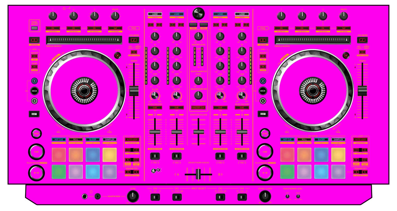 Pioneer DJ DDJ SX Skin Einfarbig