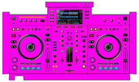 Pioneer DJ XDJ RX Skin Einfarbig