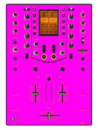 Pioneer DJ DJM 909 Skin Einfarbig