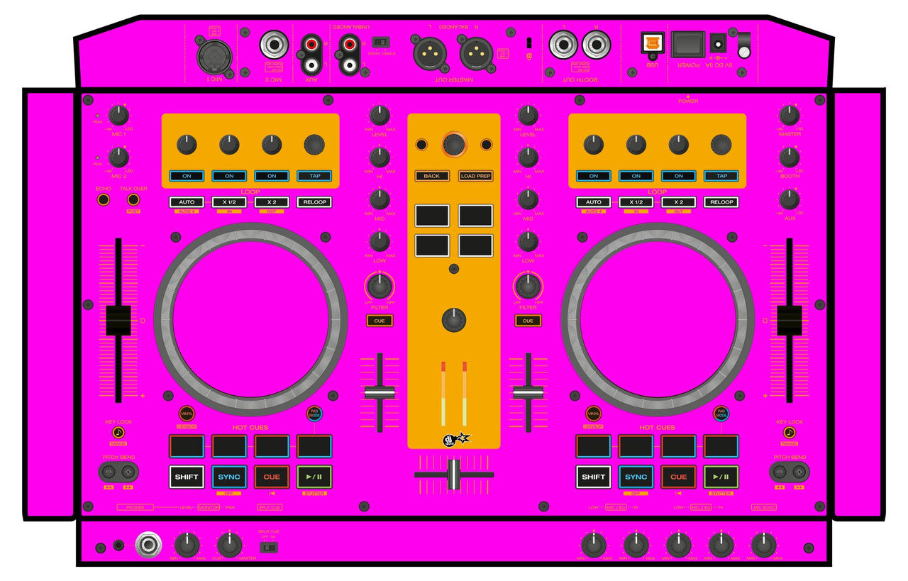 Denon DJ MC 4000 Skin Einfarbig