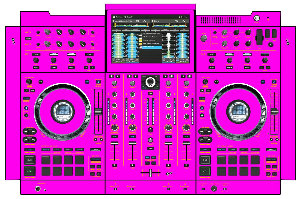 Denon DJ PRIME 4+ Skin Einfarbig