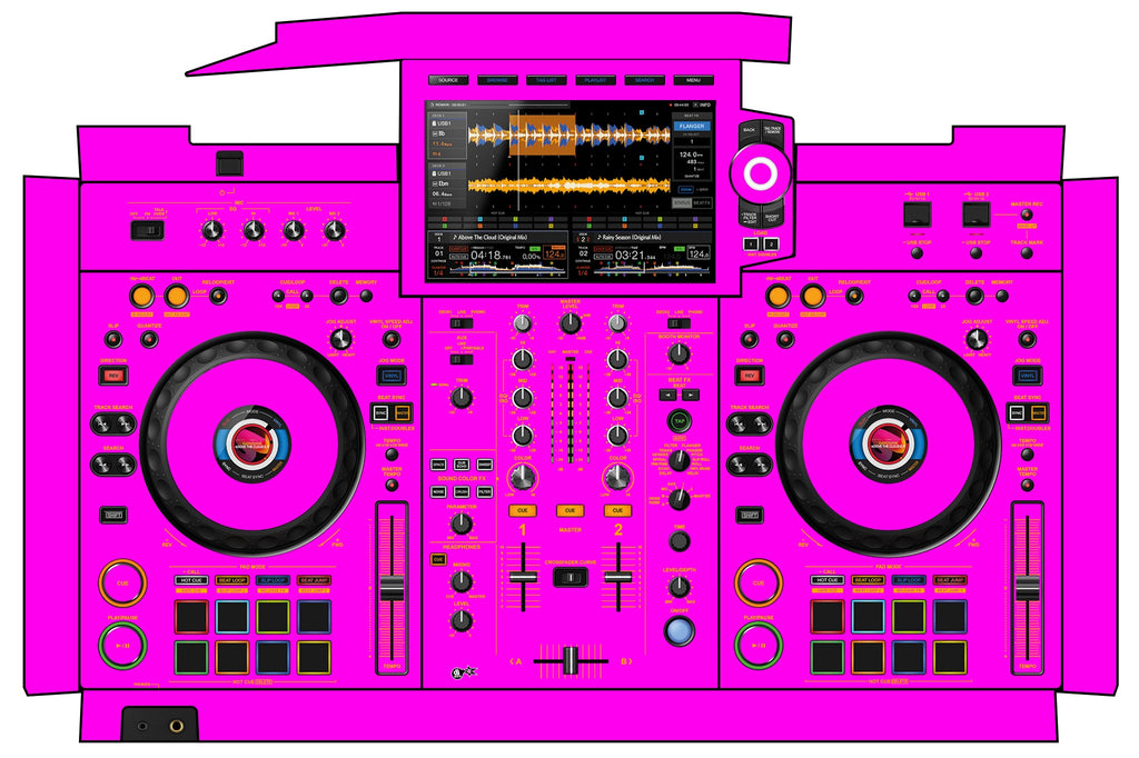 Pioneer DJ XDJ RX 3 Skin Einfarbig