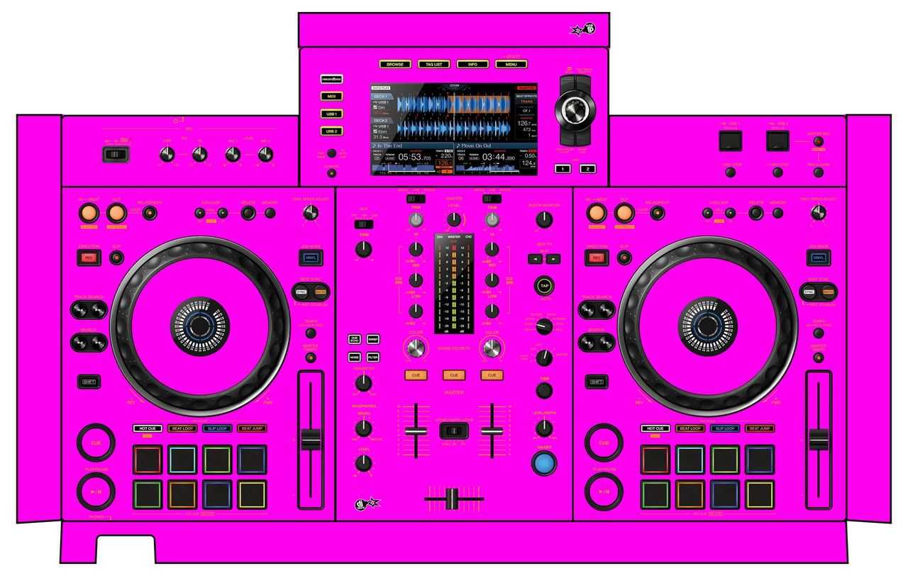Pioneer DJ XDJ RX 2 Skin Einfarbig