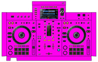 Pioneer DJ XDJ RX 2 Skin Einfarbig