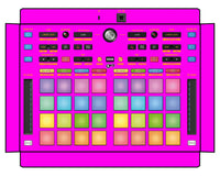 Pioneer DJ DDJ XP 2 Skin Einfarbig