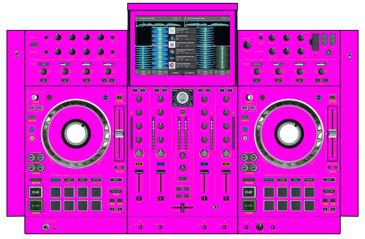 Denon DJ PRIME 4 Skin Einfarbig