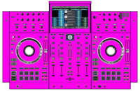 Denon DJ PRIME 4 Skin Einfarbig