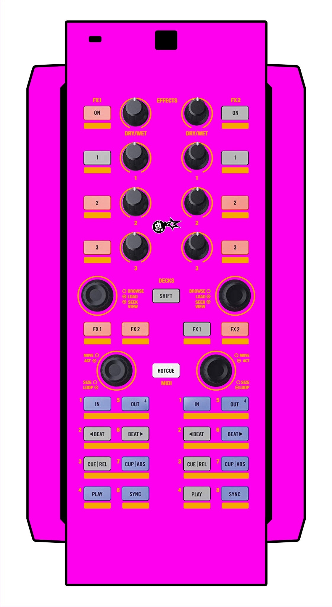 Native Instruments X1 Skin Einfarbig