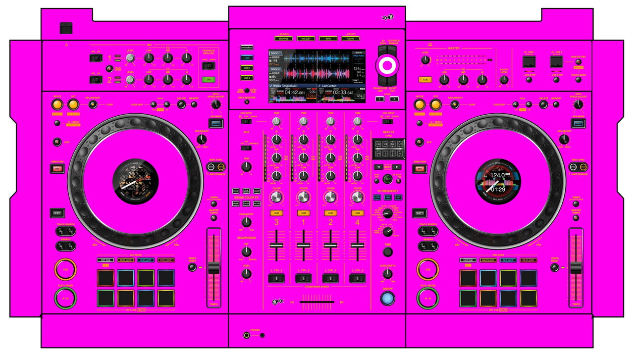 Pioneer DJ XDJ XZ Skin Einfarbig