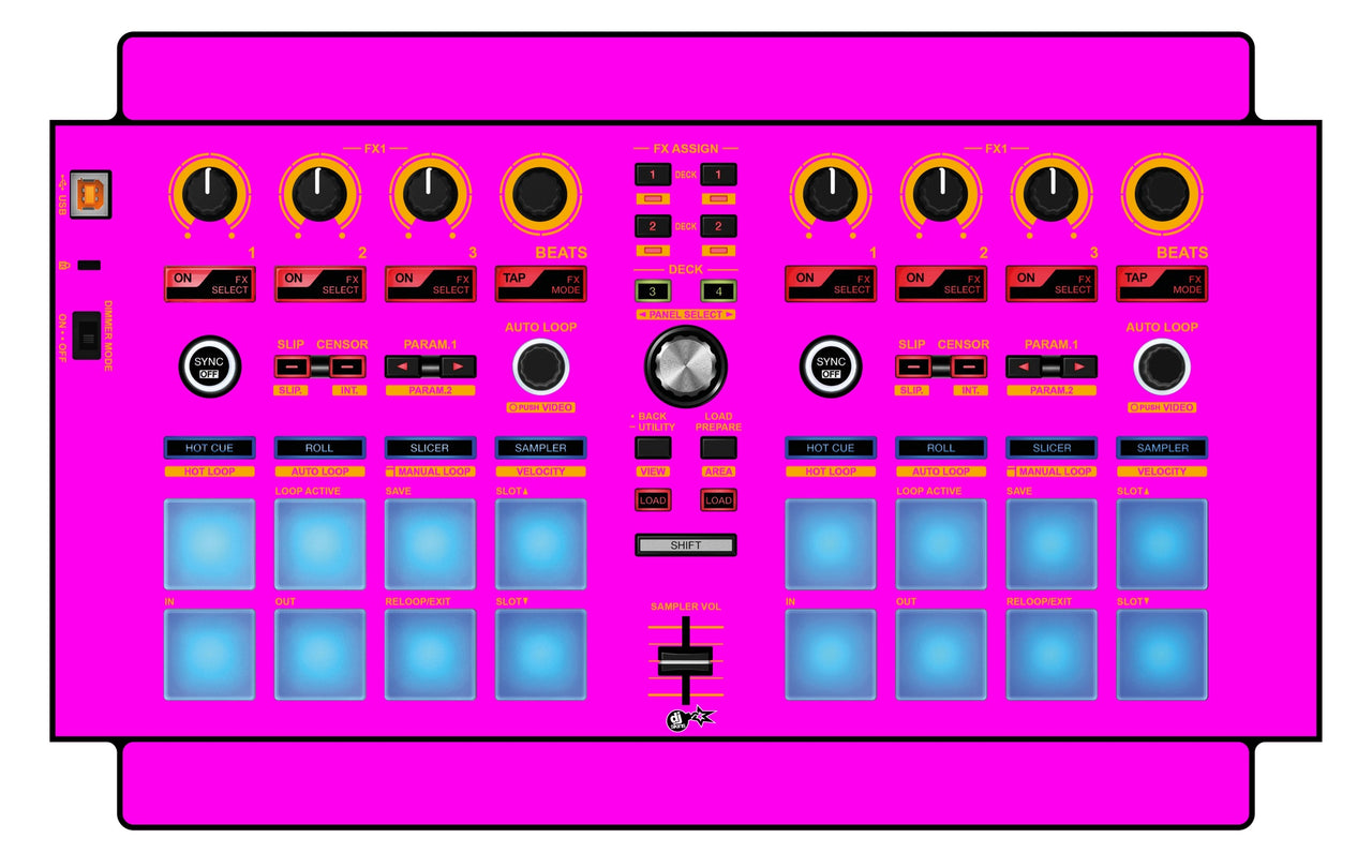 Pioneer DJ DDJ SP 1 Skin Einfarbig