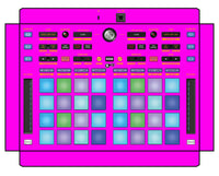 Pioneer DJ DDJ XP 1 Skin Einfarbig
