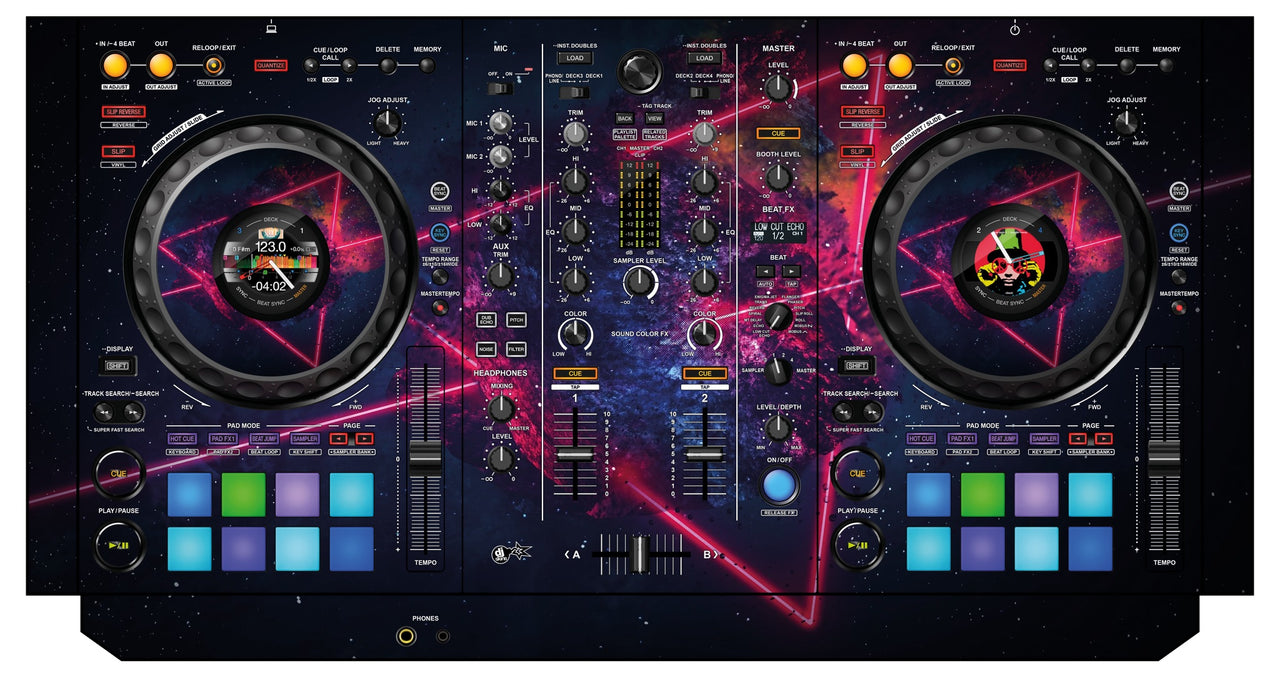Pioneer DJ DDJ 800 Skin Cometazer