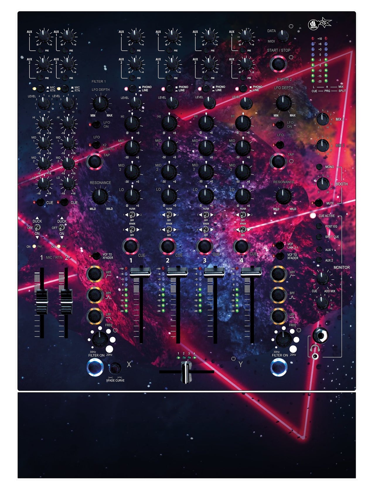 Allen and Heath XONE 92 Skin Cometazer