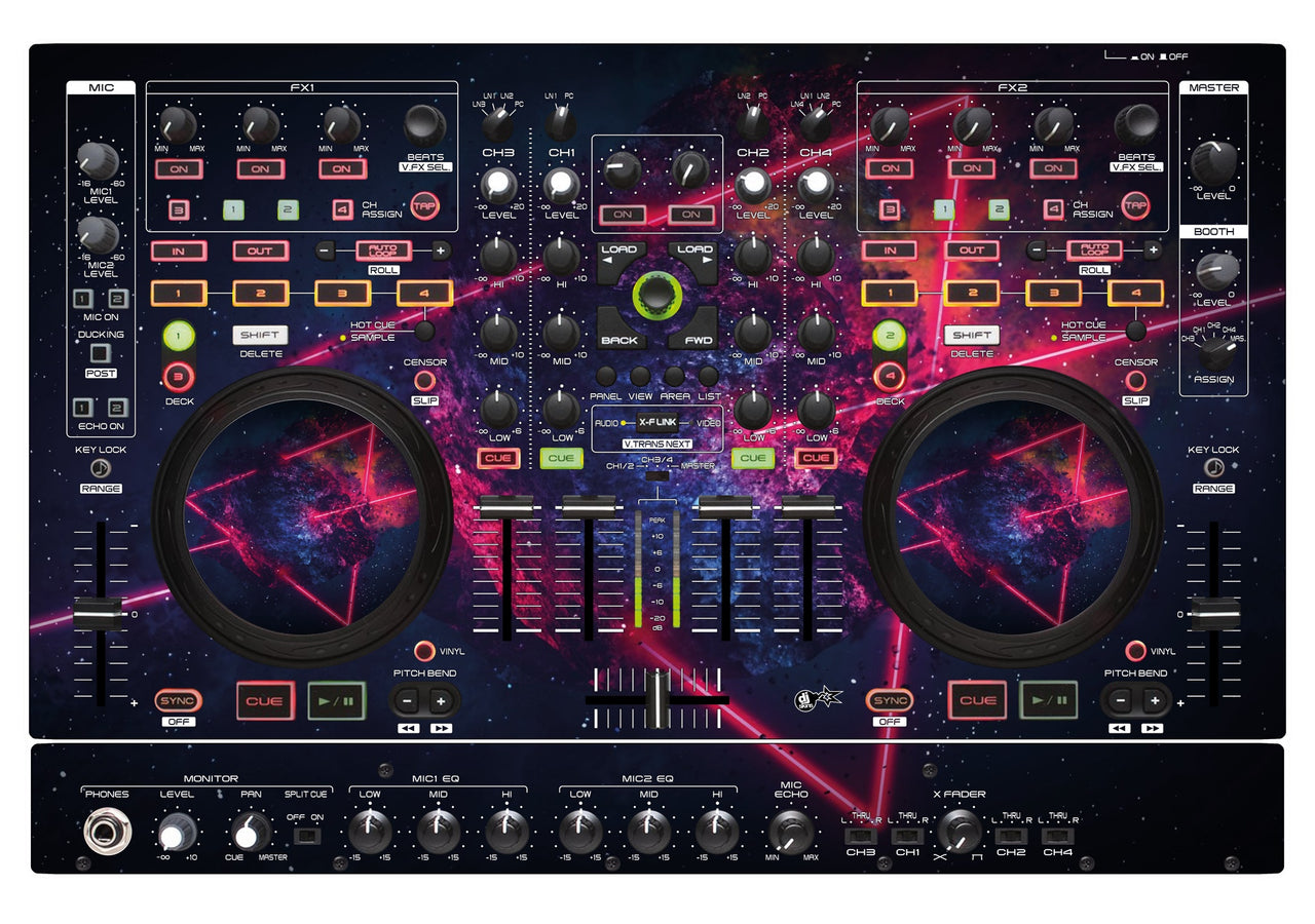 Denon DJ MC 6000 MK2 Skin Cometazer