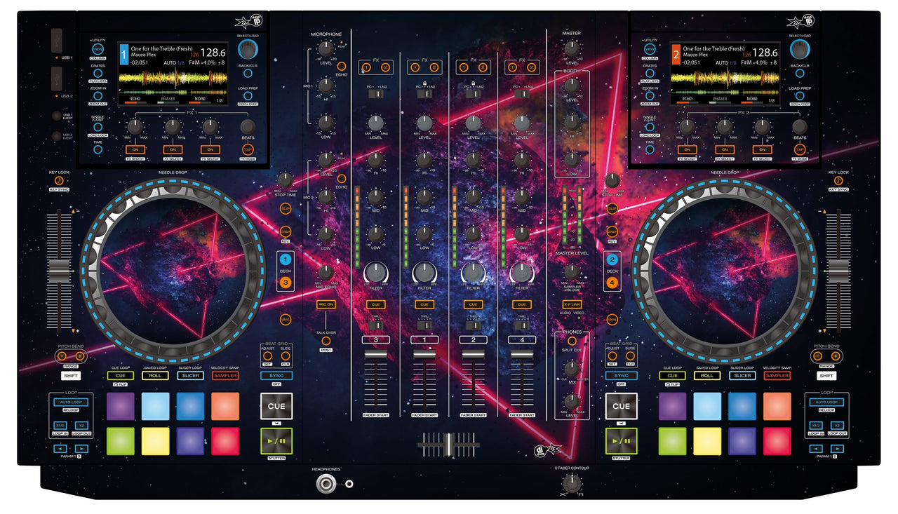 Denon DJ MCX 8000 Skin Cometazer