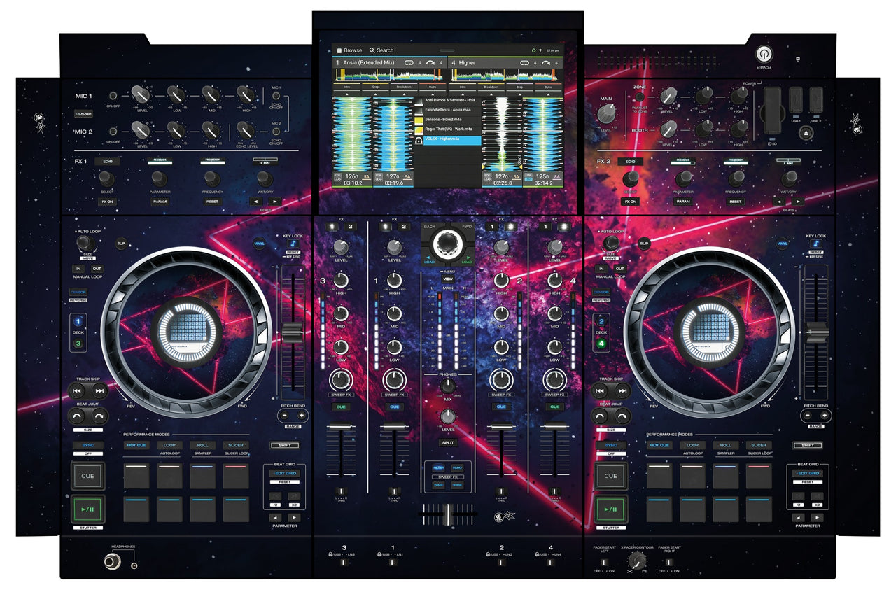 Denon DJ PRIME 4+ Skin Cometazer