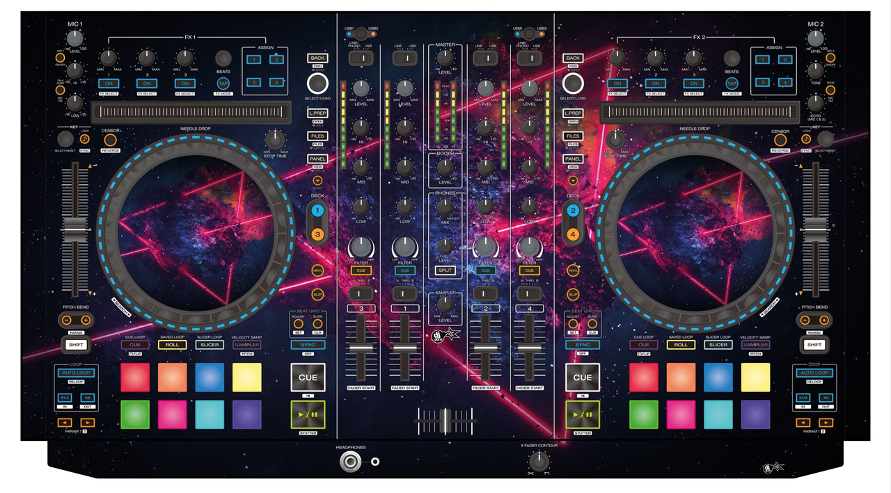 Denon DJ MC 7000 Skin Cometazer