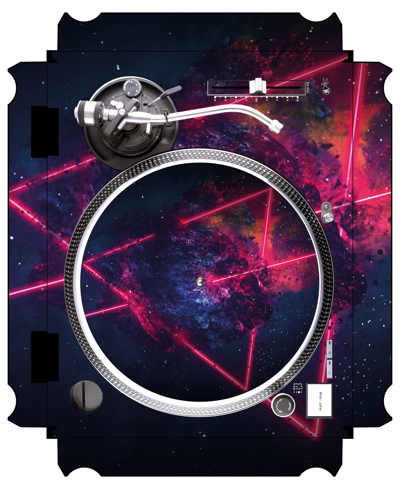 Technics 1200 / 1210 MK2 VERTICAL Skin Cometazer