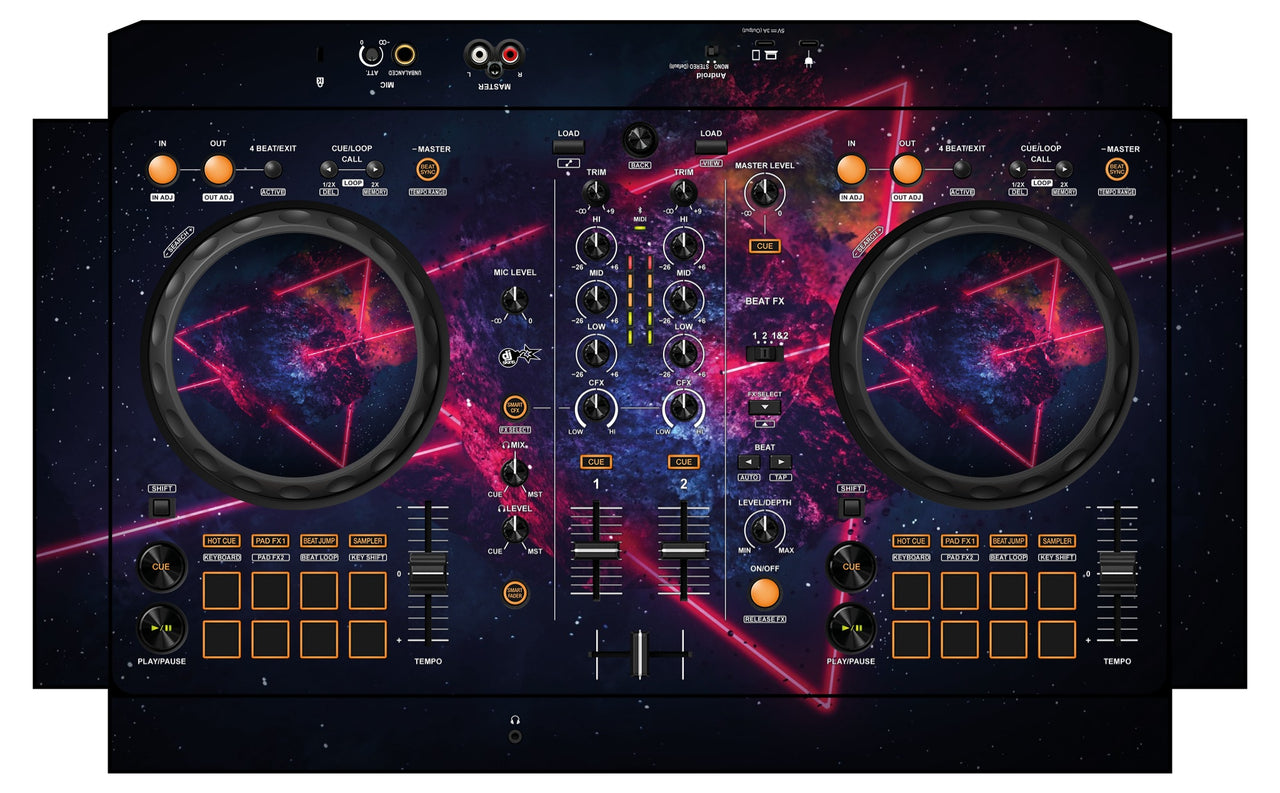 Pioneer DJ DDJ FLX 4 Skin Cometazer