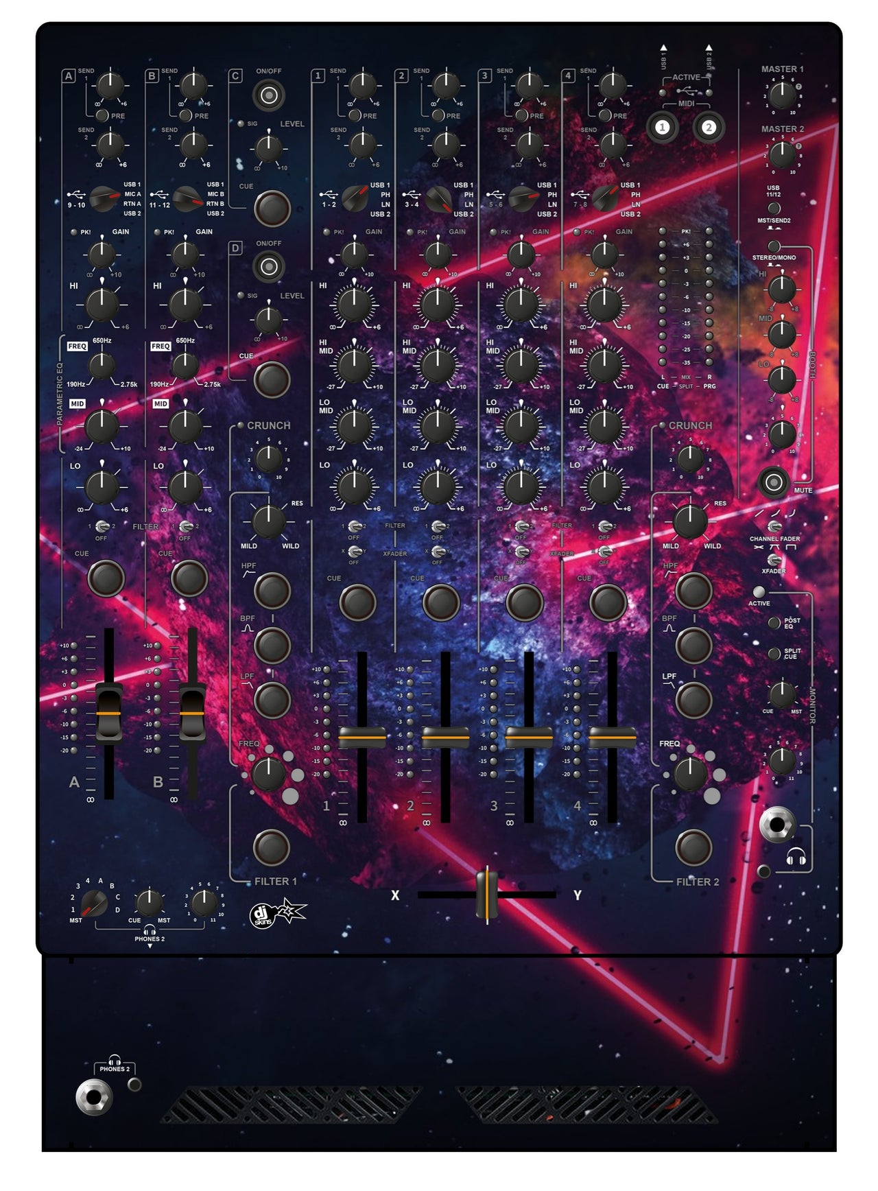 Allen and Heath XONE 96 Skin Cometazer