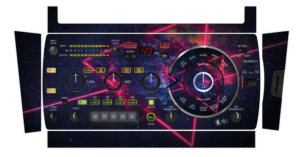 Pioneer DJ RMX 1000 Skin Cometazer