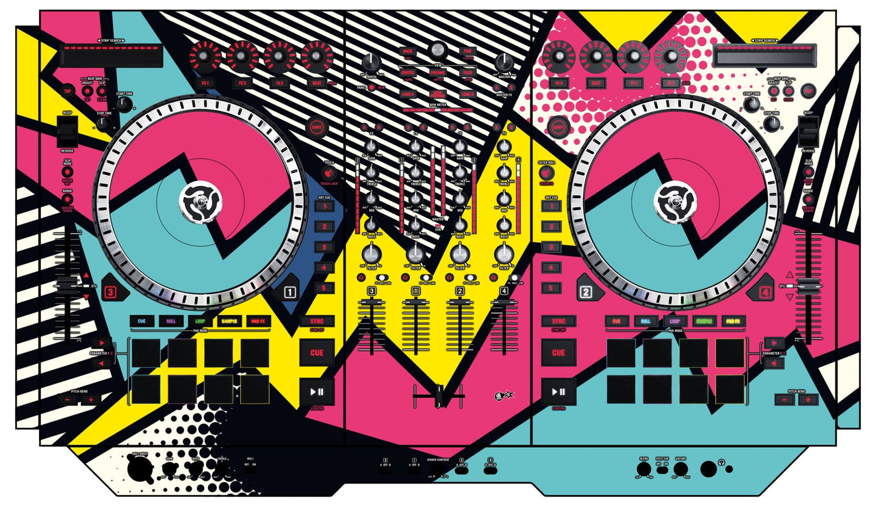 Numark NS 7 II Skin Comic