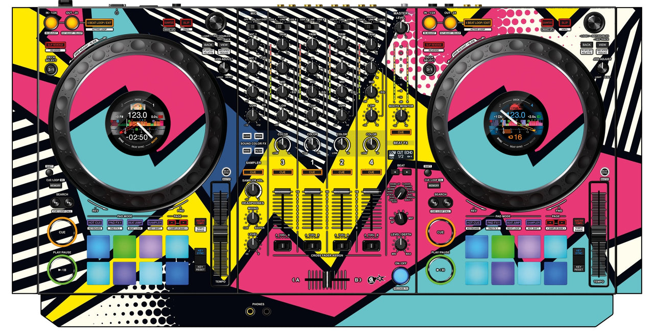 Pioneer DJ DDJ 1000 Skin Comic