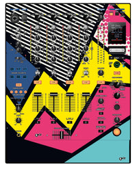 Pioneer DJ DJM 900 NEXUS Skin Comic