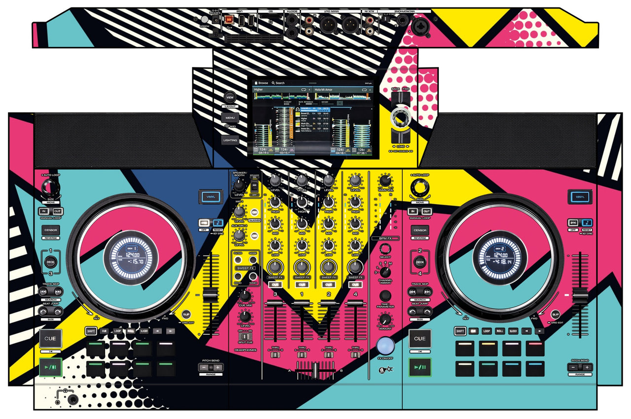 Denon DJ SC Live 4 Skin Comic