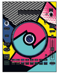 Denon DJ LC 6000 Skin Comic