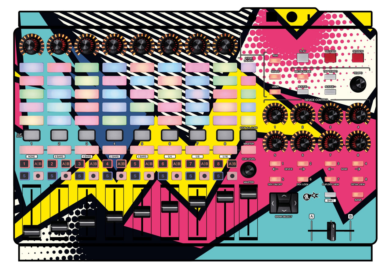 Akai Pro APC 40 MK2 Skin Comic