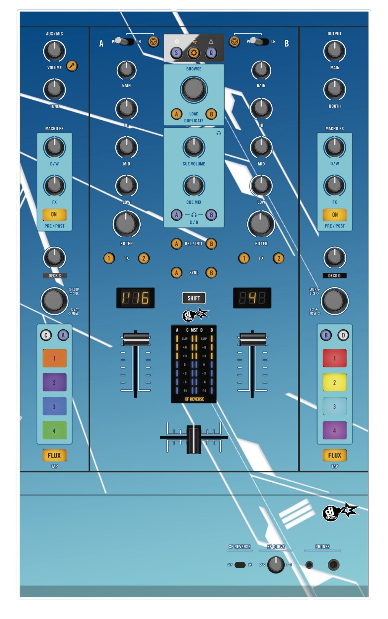 Native Instruments Z2 Skin Constructor Blue