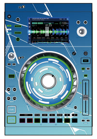 Denon DJ SC 5000 Skin Constructor Blue
