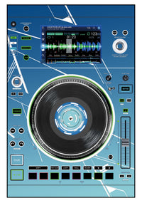 Denon DJ SC 5000 M Skin Constructor Blue