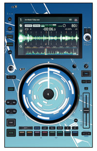 Denon DJ SC 6000 M Skin Constructor Blue