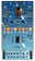 Pioneer DJ DJM S11 Skin Constructor Blue