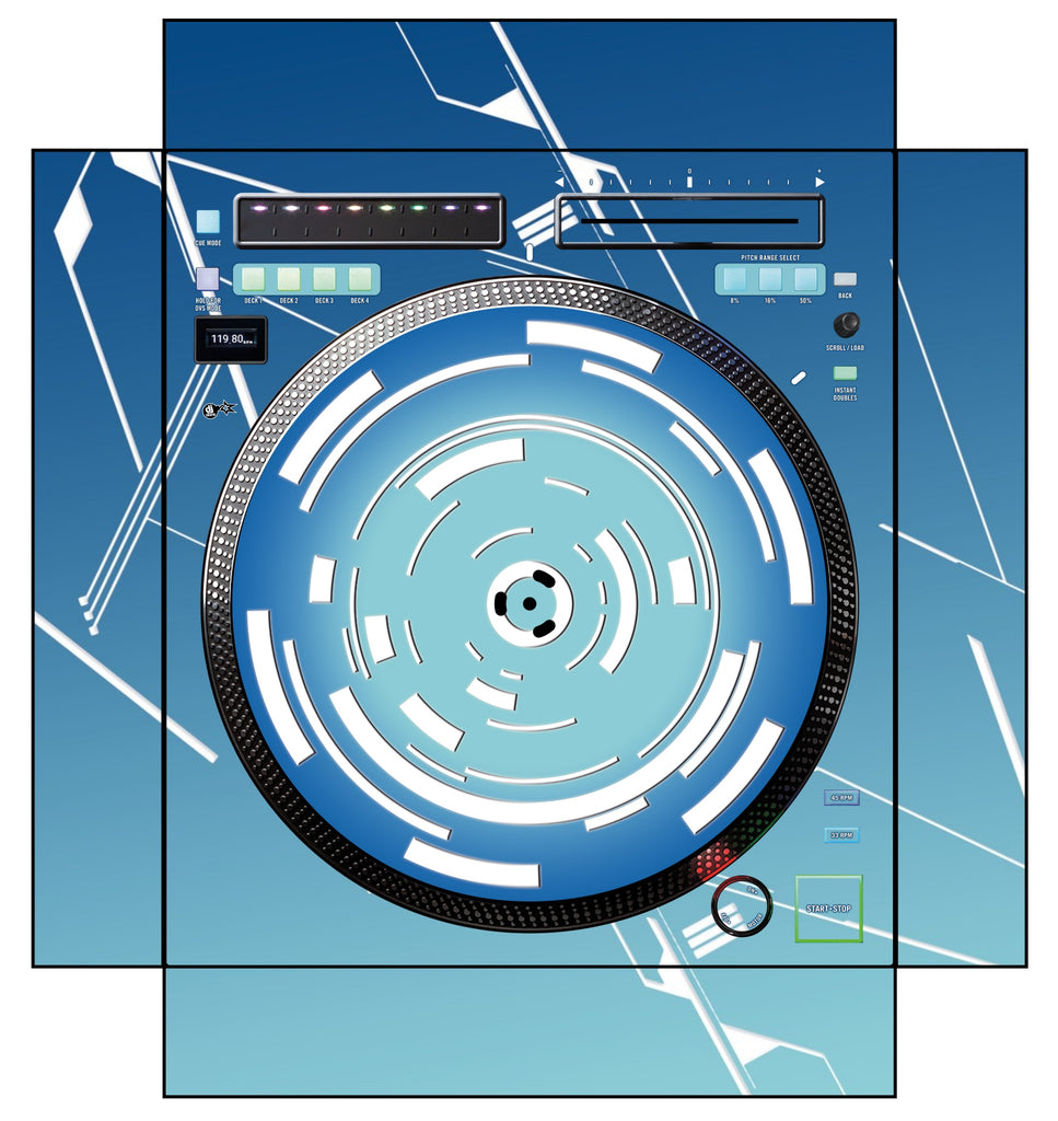 Rane TWELVE MK2 Skin Constructor Blue