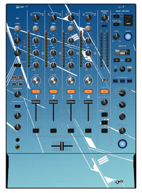 Pioneer DJ DJM 750 MK2 Skin Constructor Blue
