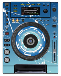 Pioneer DJ CDJ 850 Skin Constructor Blue