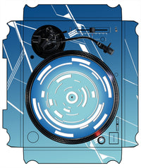Technics 1200 / 1210 MK7 VERTICAL Skin Constructor Blue