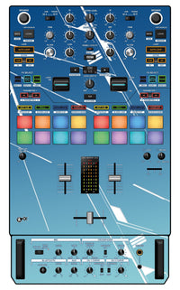 Pioneer DJ DJM S7 Skin Constructor Blue