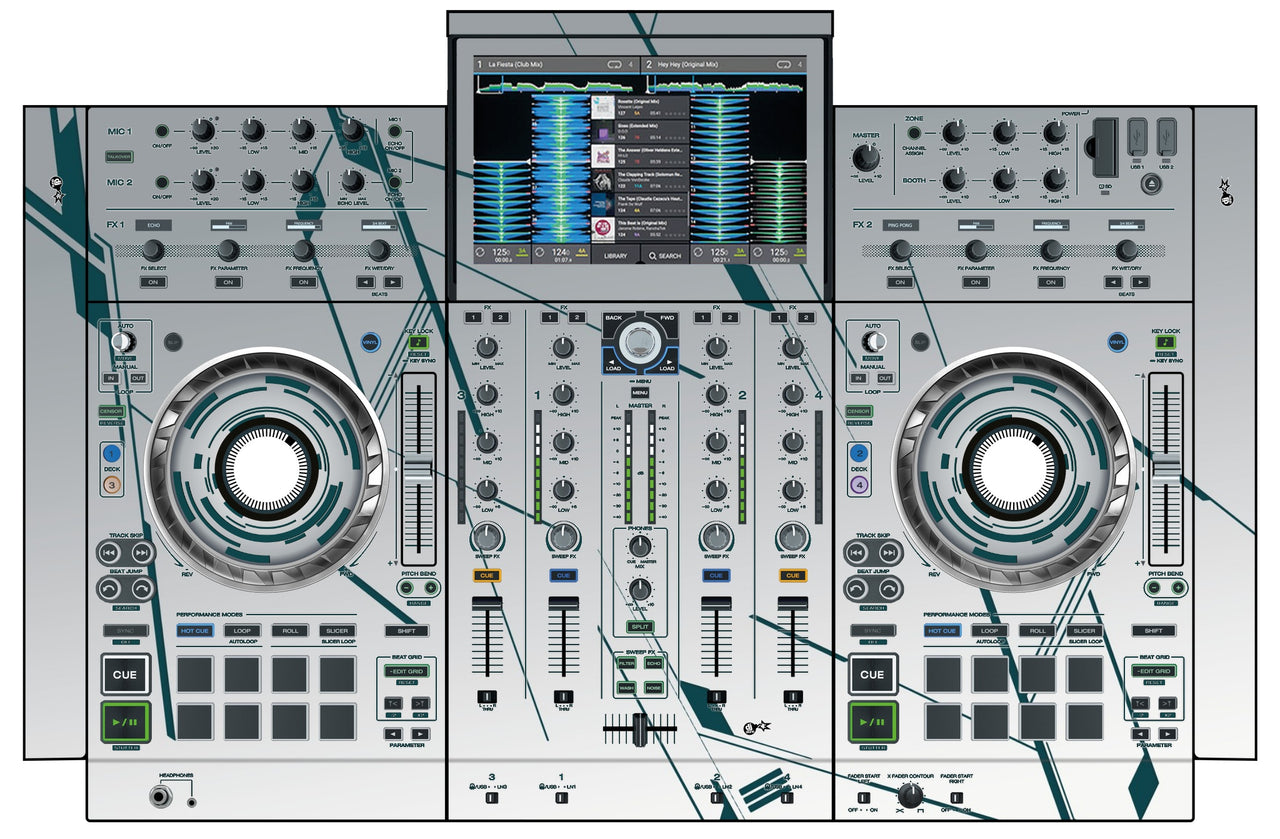 Denon DJ PRIME 4 Skin Constructor