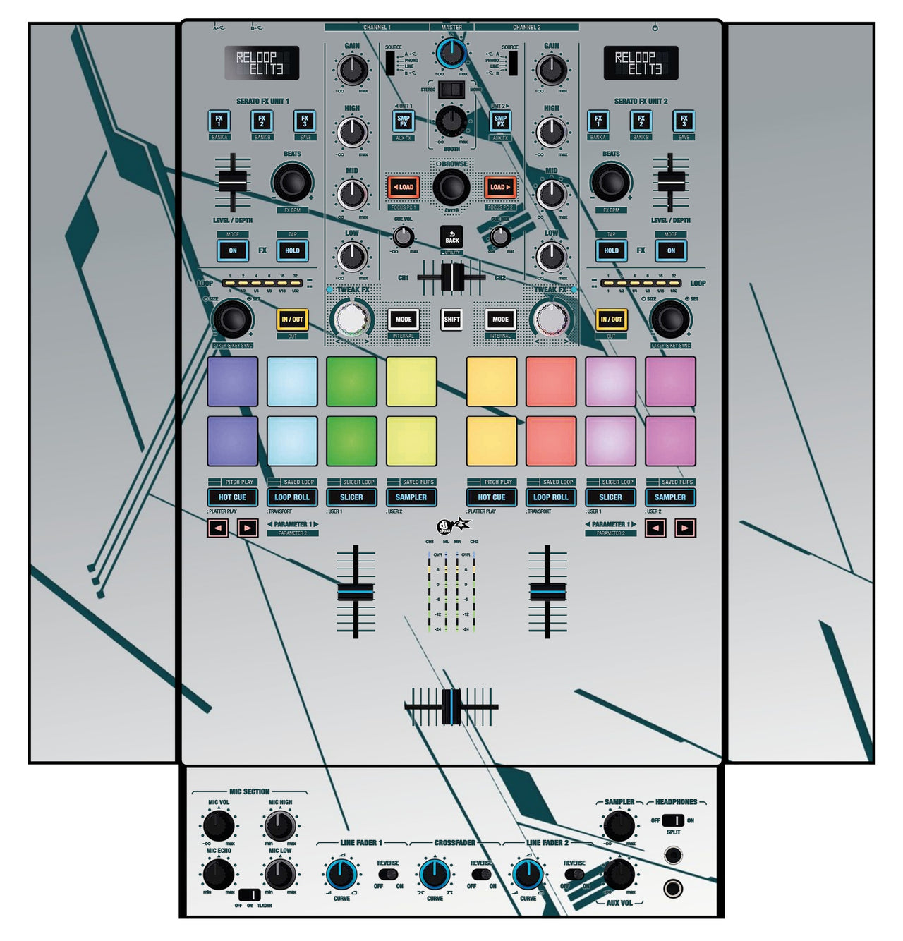 Reloop Elite Skin Constructor