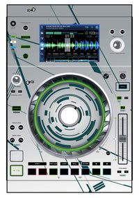 Denon DJ SC 5000 Skin Constructor