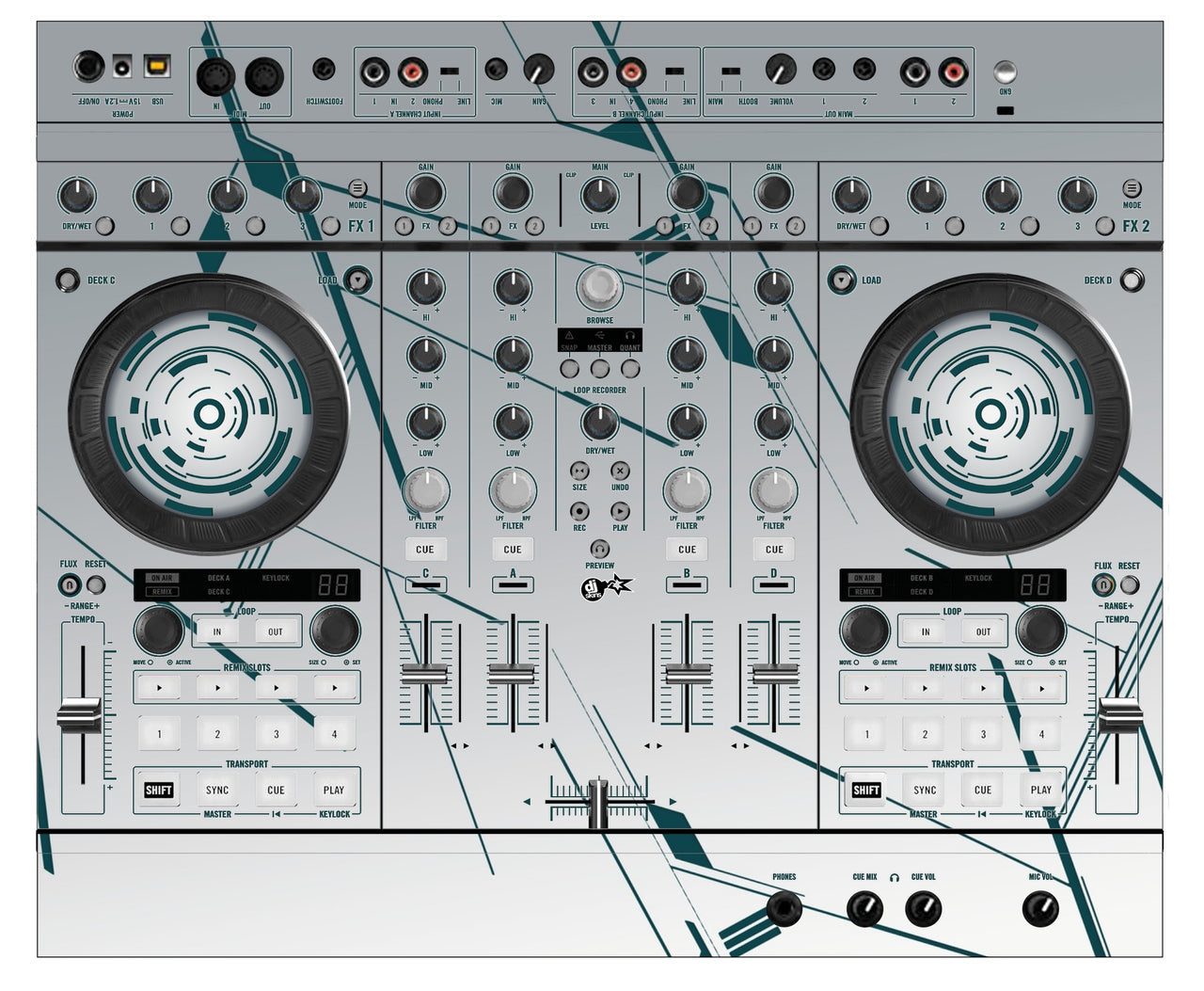 Native Instruments S4 MK2 Skin Constructor
