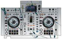Pioneer DJ XDJ RX 2 Skin Constructor