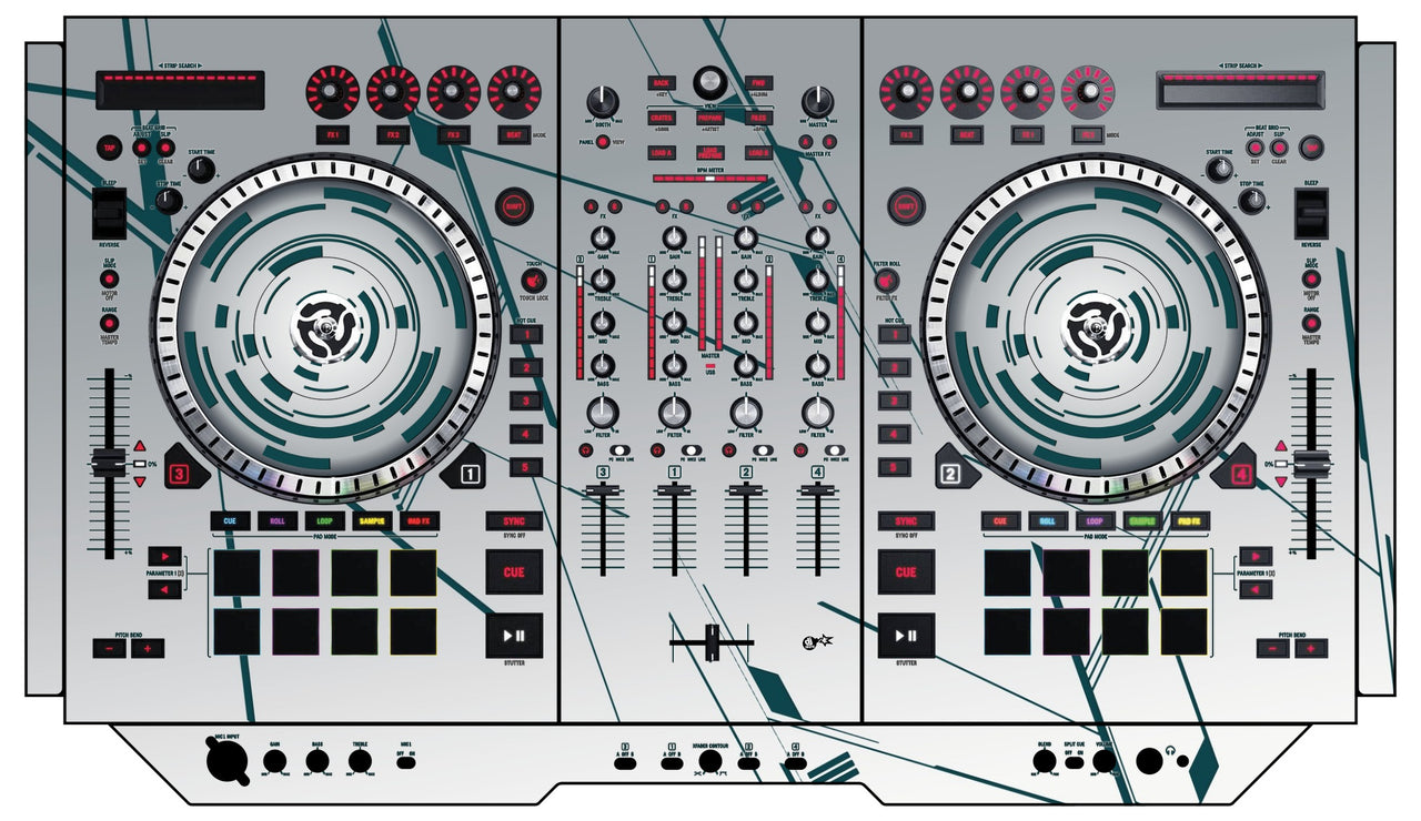 Numark NS 7 II Skin Constructor