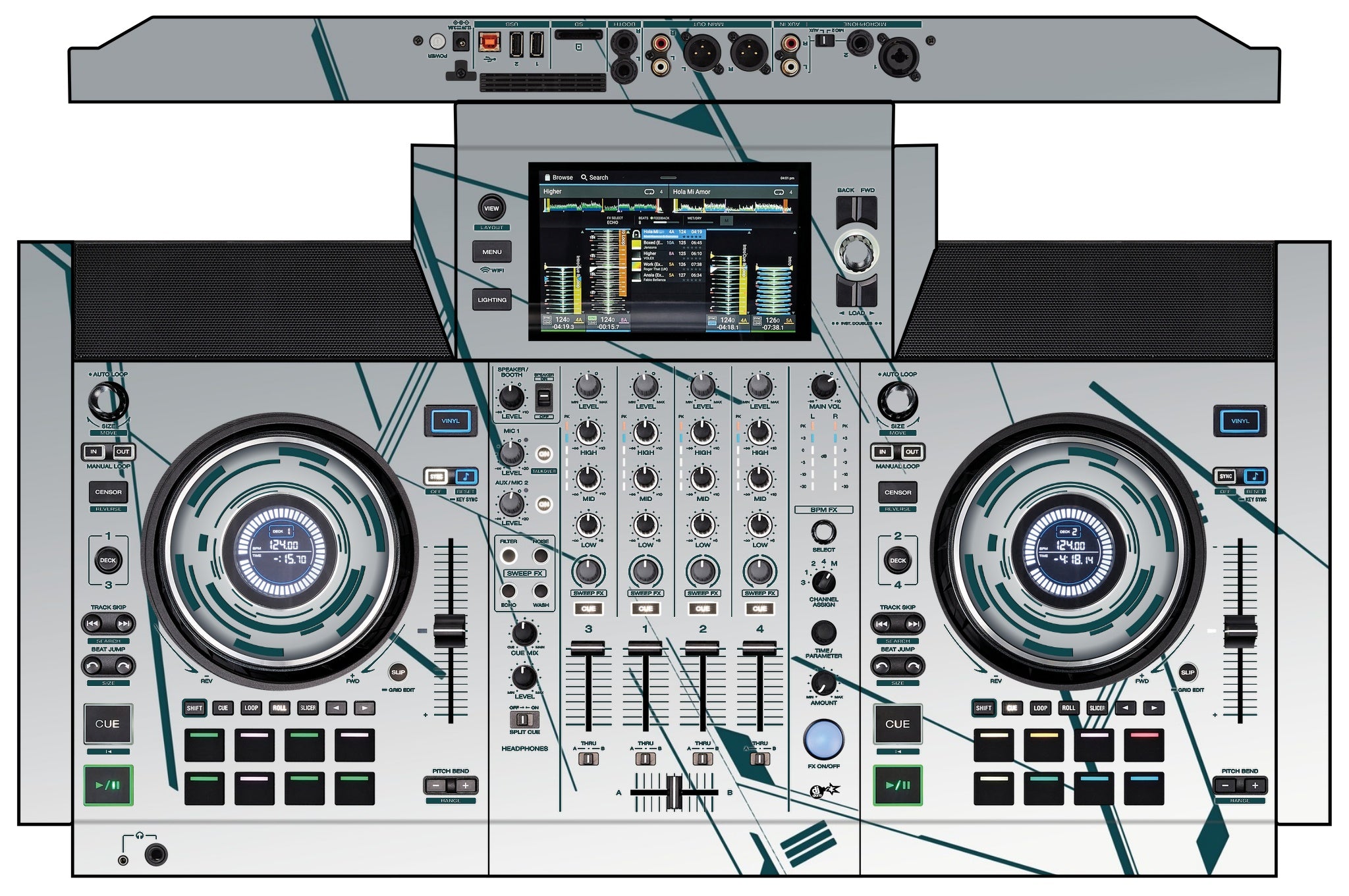 Denon DJ SC Live 4 Skin Constructor