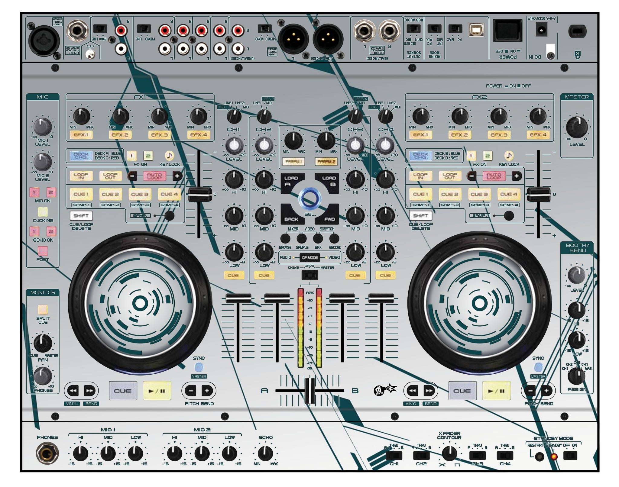 Denon DJ MC 6000 Skin Constructor