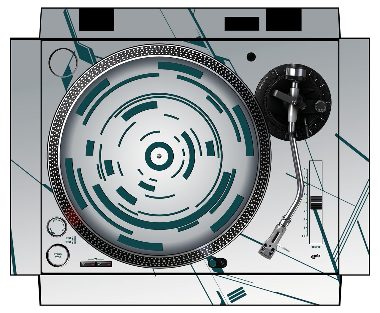 Pioneer DJ PLX 500 Skin Constructor